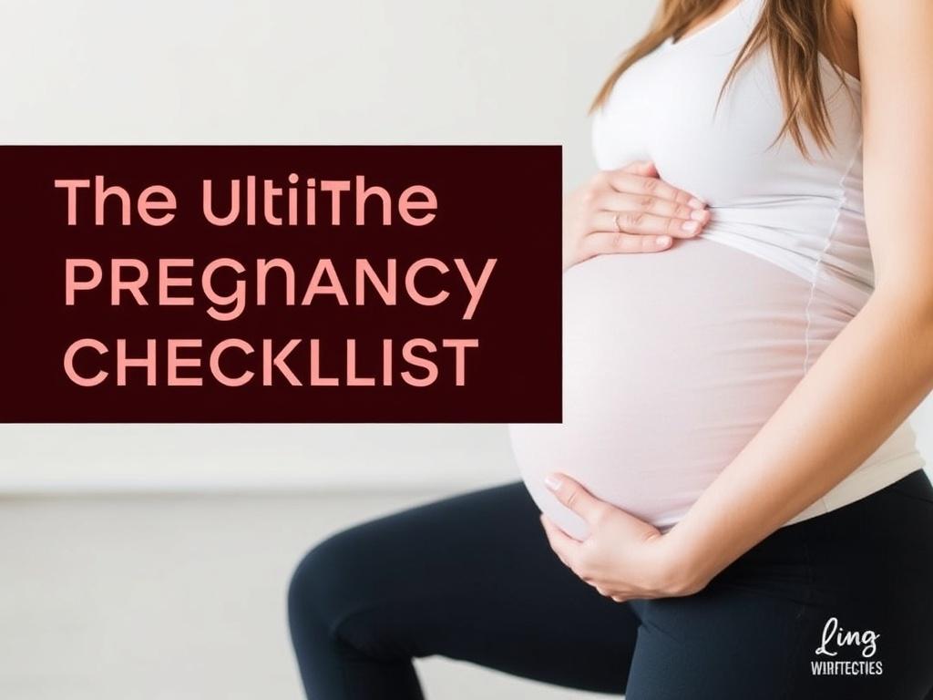     The Ultimate Pregnancy Checklist: First Trimester. Exercise and pelvic health