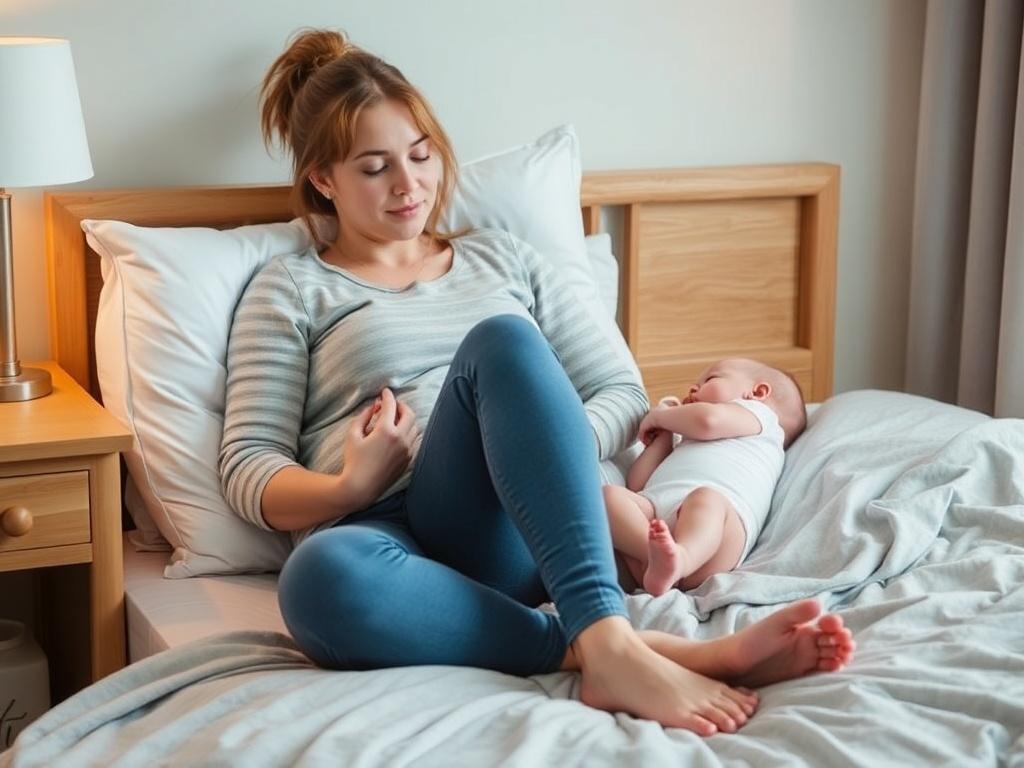 Das Wochenbett: Die erste Zeit nach der Geburt. Schlaf und Erschöpfung: Strategien gegen den Dauermüden