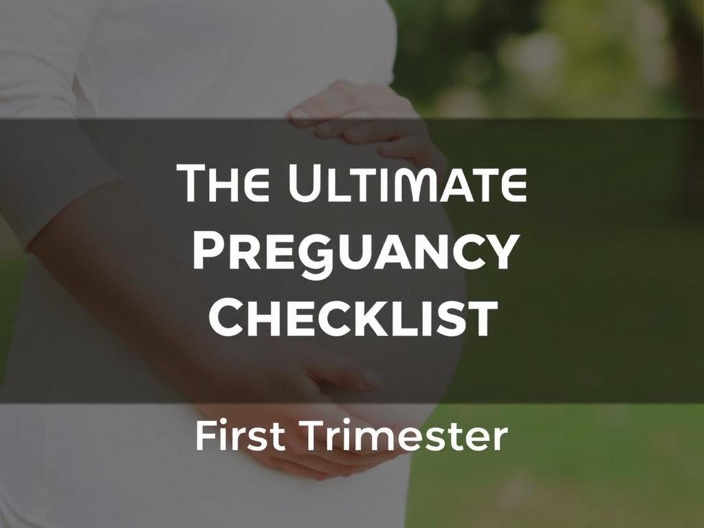     The Ultimate Pregnancy Checklist: First Trimester. Психология беременности: эмоции, тревоги и поддержка