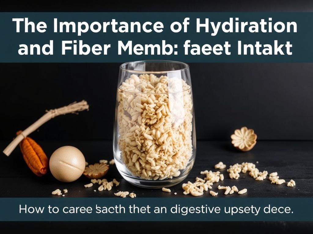     The Importance of Hydration and Fiber Intake. How to increase both without digestive upset