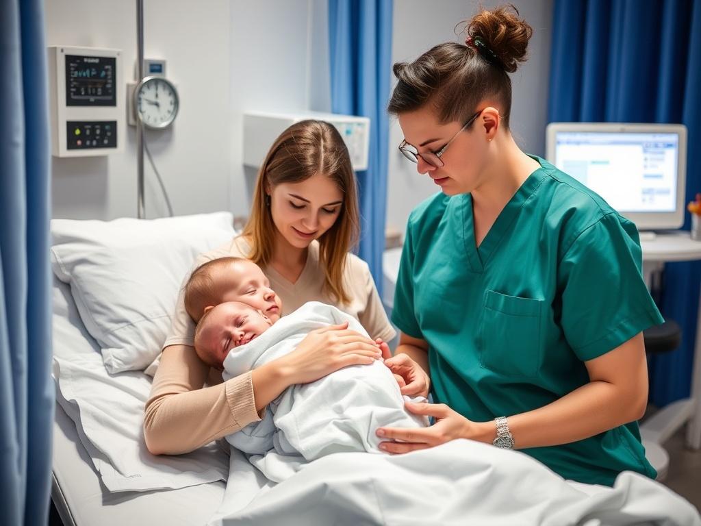     Les soins du nouveau-né à la maternité. Informer et préparer les parents : éducation et autonomie