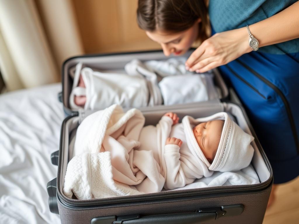     La préparation de la valise pour la maternité. Cas particuliers : naissances multiples et prématurées
