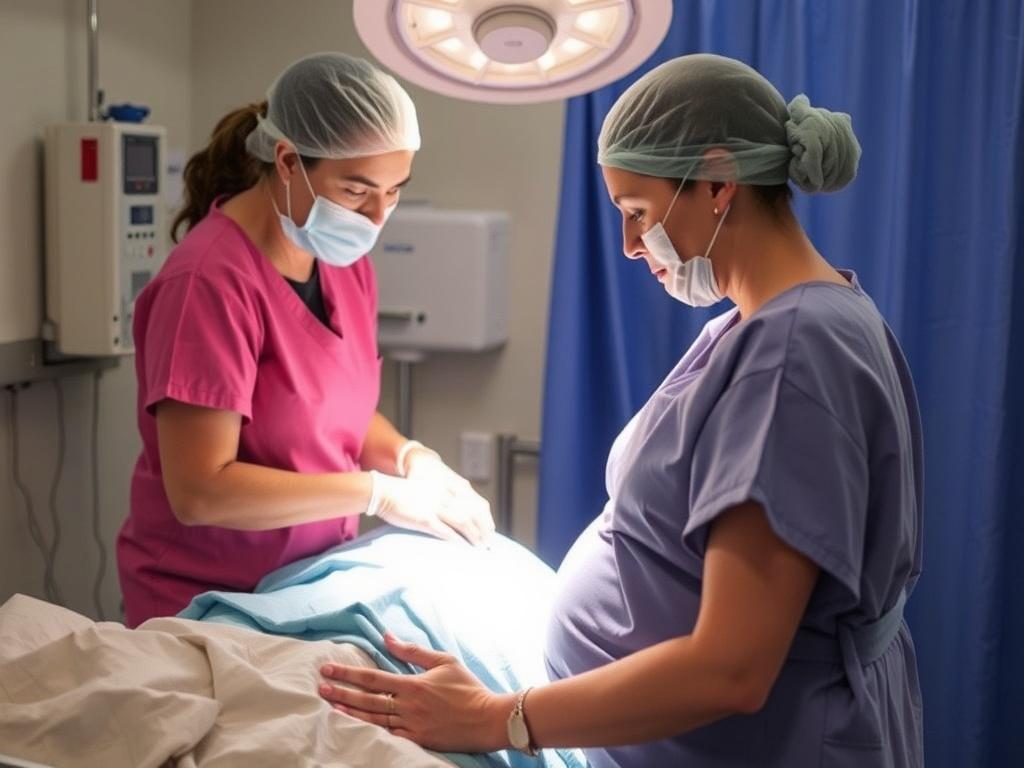     Preparing for a Cesarean Section (C-Section). Support people: who should be with you and their role