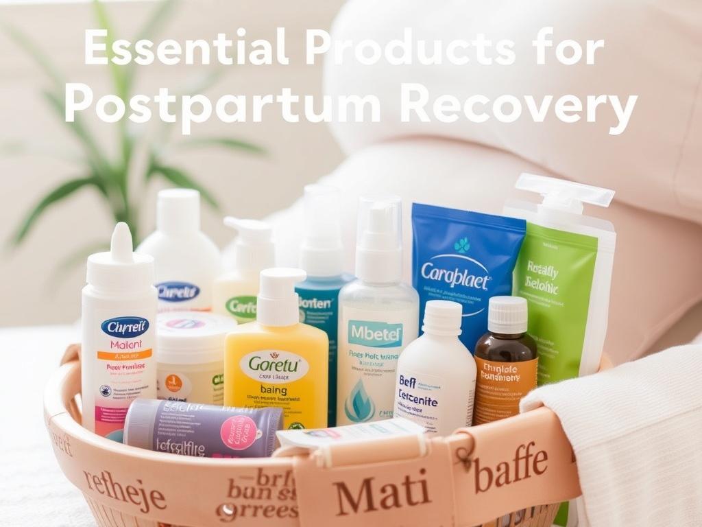     Essential Products for Postpartum Recovery. Hygiene and infection prevention