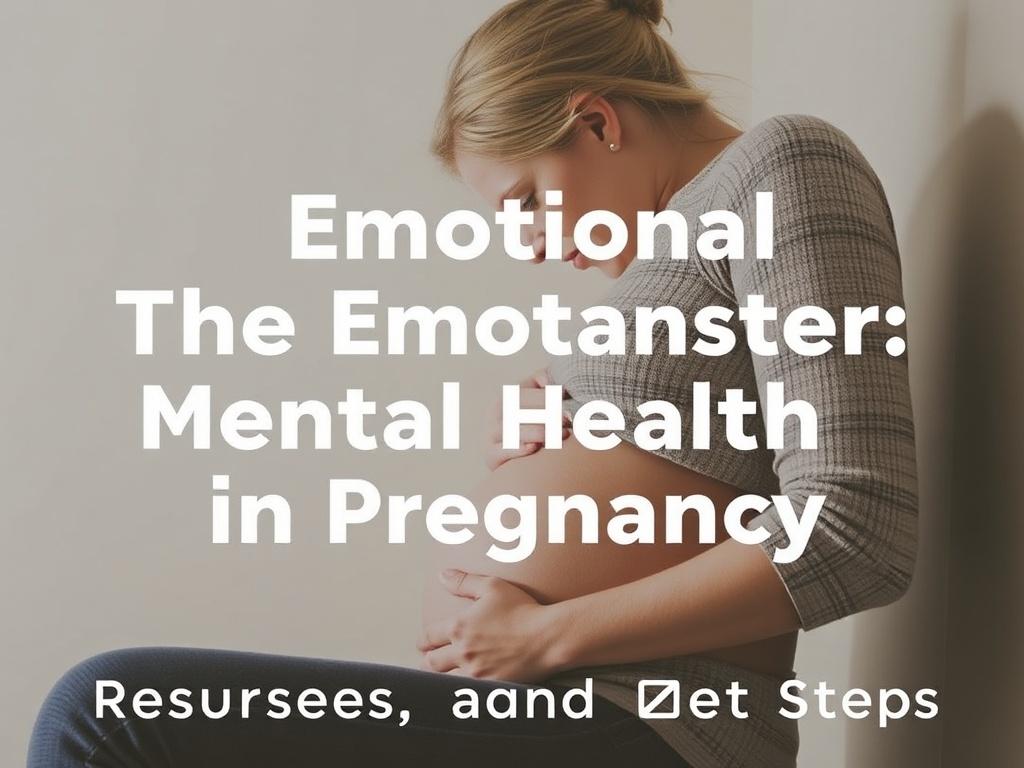     The Emotional Rollercoaster: Mental Health in Pregnancy. Resources and next steps