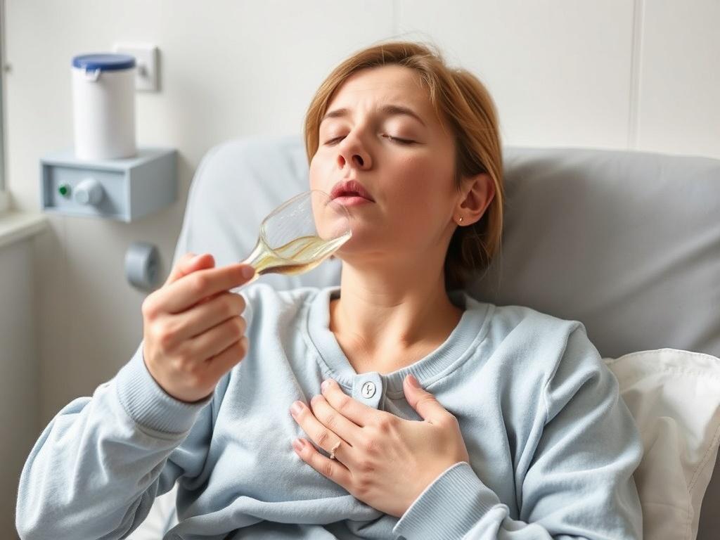     La lutte contre les nausées et les vomissements. Mesures d'hygiène et prévention des complications