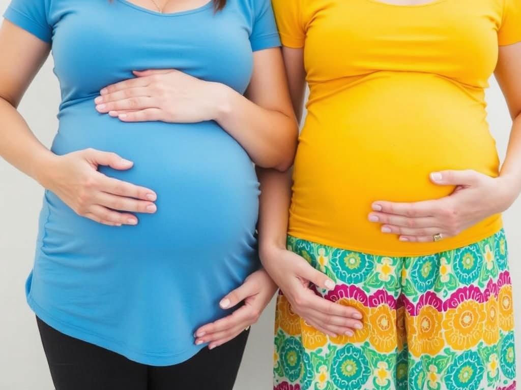 Mehrlingsschwangerschaft: Doppeltes Glück, doppelte Herausforderung. Unterschiede innerhalb von Mehrlingsschwangerschaften