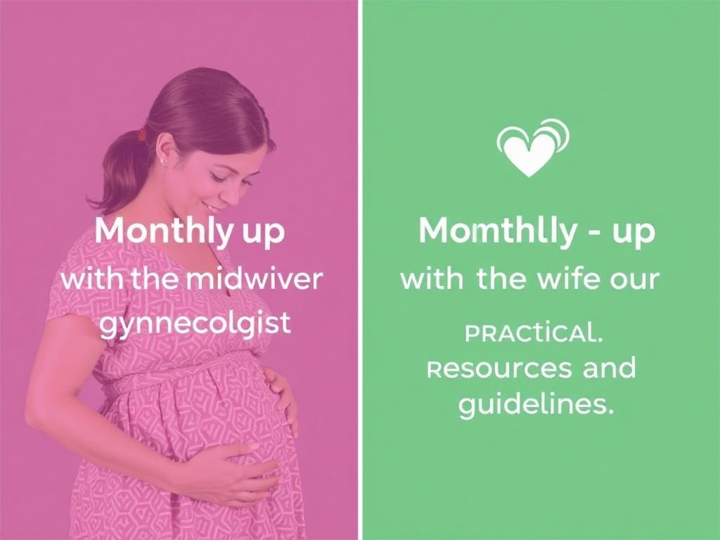     Le suivi mensuel avec la sage-femme ou le gynécologue. Ressources pratiques et repères