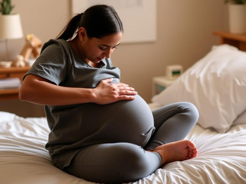     Le travail : reconnaître les vraies contractions. Mesures simples à prendre à la maison