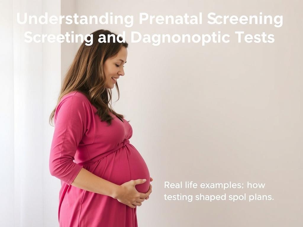     Understanding Prenatal Screening and Diagnostic Tests. Real-life examples: how testing shaped plans
