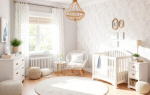Designing a safe and soothing nursery that grows with your child