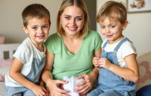 Vorfreude teilen: Kinder behutsam auf ein neues Geschwisterchen vorbereiten